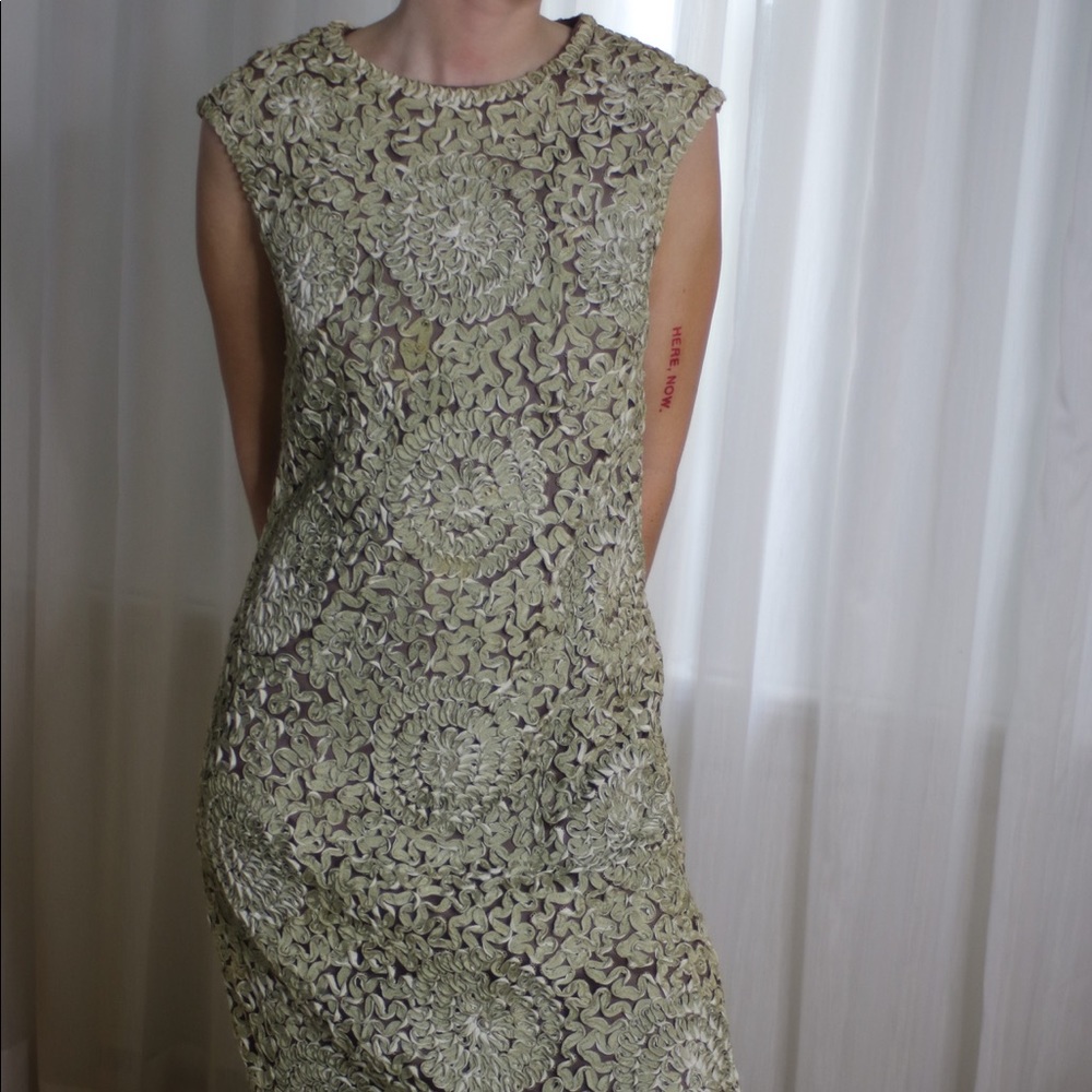 Vintage Soutache Dress, 1960s